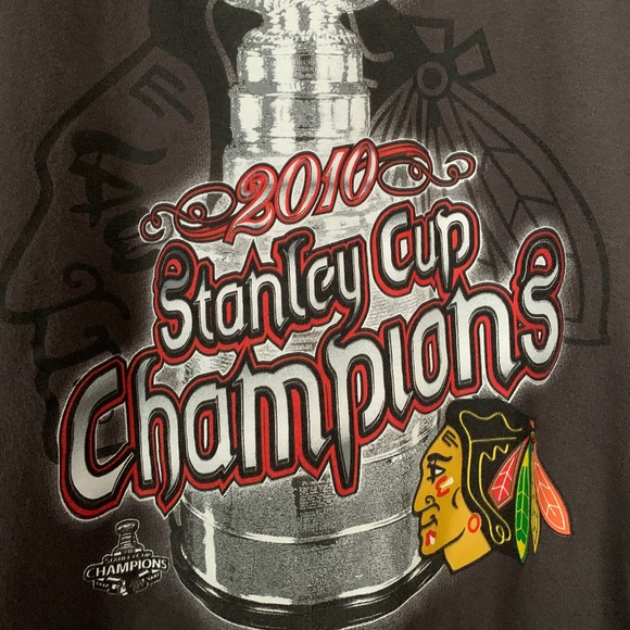 Chicago Blackhawks 2010 Stanley Cup Champions T-shirt - Picture 3 of 5